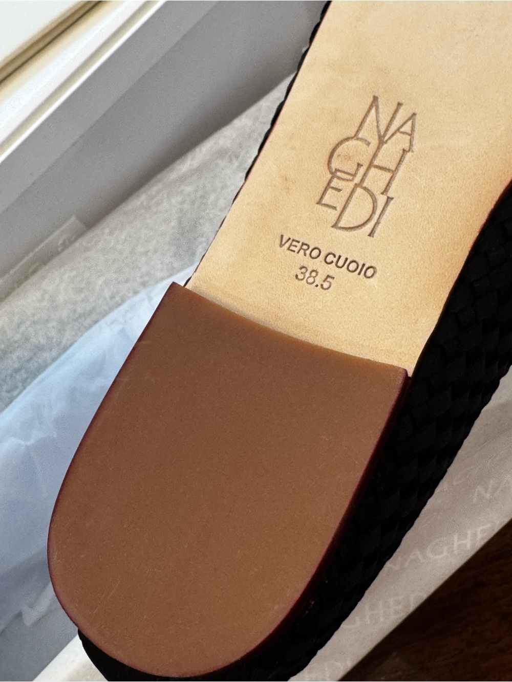 NAGHEDI Nomad Ballet. Onyx. Size 8.5. Brand new. Never out of box. Comfortable! - Picture 6 of 11
